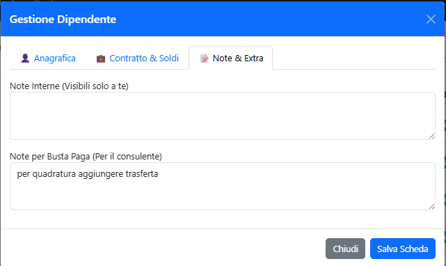 Note Dipendente